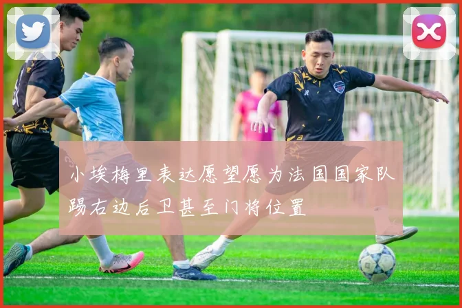 小埃梅里表达愿望愿为法国国家队踢右边后卫甚至门将位置
